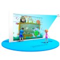 Интерактивная стена TouchToys с функцией интерактивного тира и интерактивного скалодрома