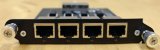 NXI-3000-EM-4GE-0.5U Интерфейсный модуль для коммутатора NetXpert NXI-3040/3050-M, 4 портa 10/100/1000Base-TX, 0.5U