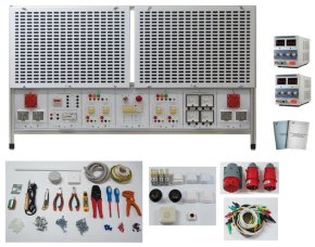 Комплект учебного оборудования для подготовки электромонтажников и электромонтеров с измерительным блоком